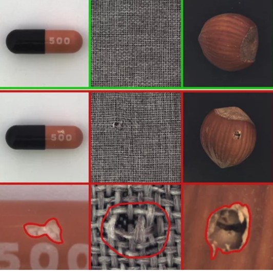 MVTec Industrial Anomaly Detection Benchmark dataset image